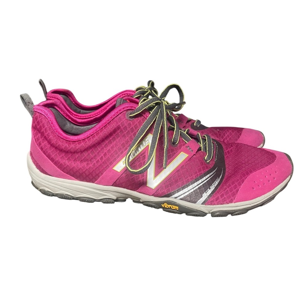 New Balance Minimus Trail Pink Barefoot Vibram Sneakers Women's 9
